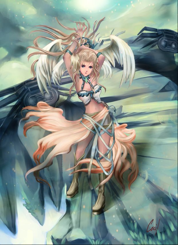 anime girl Cute angel
